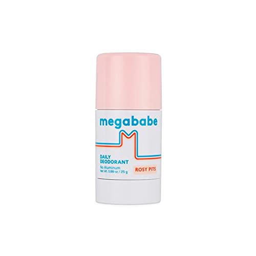 Megababe, Deodorant Daily, Rosy Pits, 0.88oz/25g