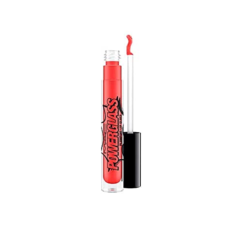 MAC, Lipgloss Powerglass Plumping, Seriously Stoked, 0.09oz/2.8ml