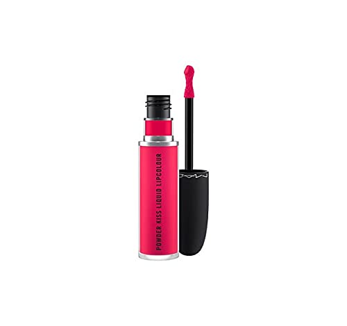 MAC, Lipstick Powder Kiss Liquid, Billion $ Smile, 0.17oz/5ml