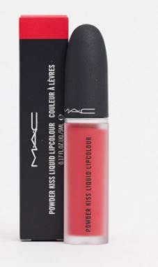 MAC, Lipstick Powder Kiss Liquid, Escandalo!, 0.17oz/5ml