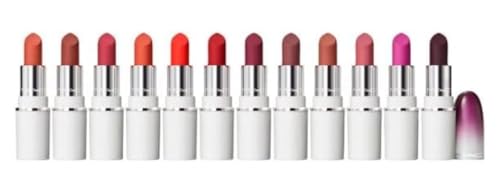 MAC, Set, H23 Lips by the Dozen Mini Powder Kiss Lipstick, 12pc