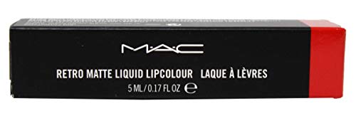 MAC, Lipstick Retro Matte Liquid, Feels So Grand, 0.17oz/5ml