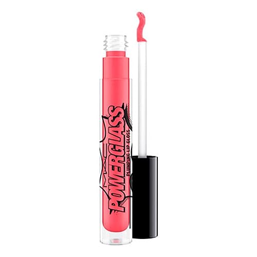 MAC, Lipgloss Powerglass Plumping, Marvel At This, 0.09oz/2.8ml