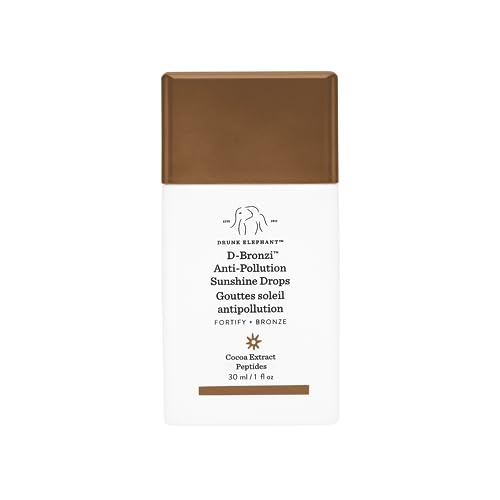 Drunk Elephant, Serum D-Bronzi Anti-Pollution Sunshine Drops, 1oz/30ml