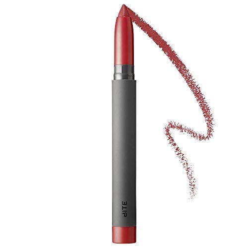 Bite, Lipstick Matte Creme Lip Crayon, Red Velvet, 0.05oz/1.5g