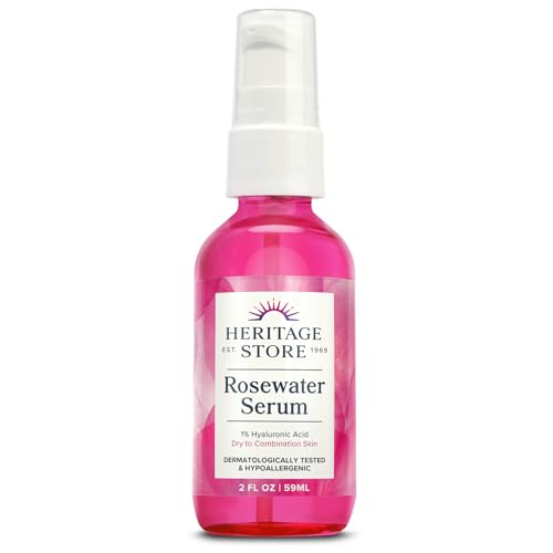 Heritage Store, Serum Rosewater, Dry, 2oz/58ml