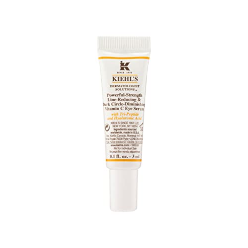 Kiehl's, Eye Powerful-Strength Line-Reducing & Dark Circle-Diminishing Serum, 0.1oz/3ml