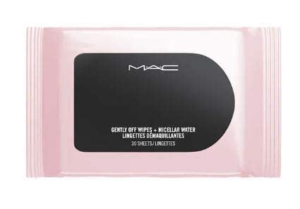 MAC, Wipes Gently Off Micellar Water, 30pc
