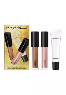 MAC, Set, H24 Gilty Pleasure Lipglass Trio, 3pc