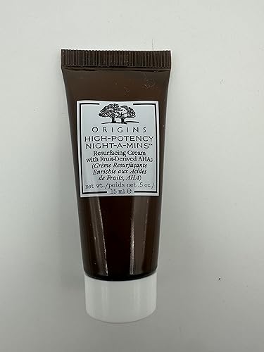Origins, Moisturizer High-Potency Night-A-Mins Resurfacing Cream, Regular, 0.5oz/15ml