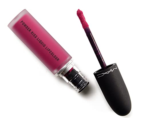 MAC, Lipstick Powder Kiss Liquid, Make It Fashun, 0.17oz/5ml