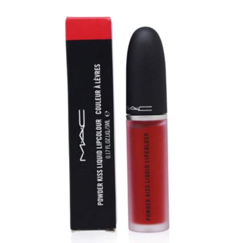 MAC, Lipstick Powder Kiss Liquid, MACsmash, 0.17oz/5ml
