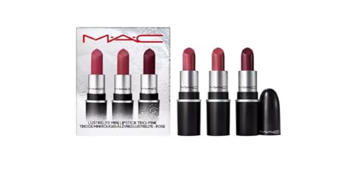 MAC, Set, H23 Lustrelite Mini Lipstick Trio, Pink, 3pc