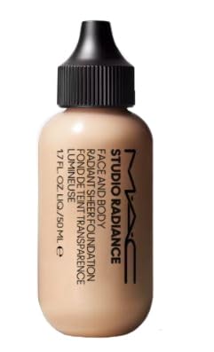 MAC, Foundation Studio Face and Body, Regular, N0, 1.7oz/50ml