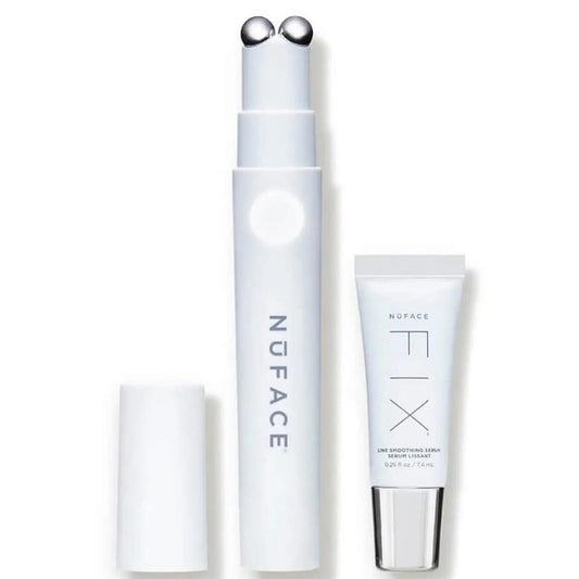 Nuface, Set, Fix Starter Kit, Line Smoothing Device & Serum 0.25oz, 2pc
