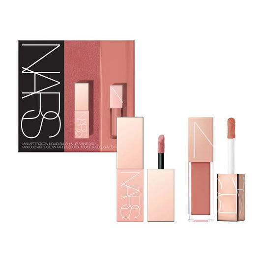 Nars, Set, Mini Afterglow Liquid Blush & Lip Shine Duo, Dolce Vita/Chelsea Girls, 2pc