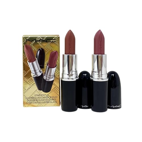 MAC, Set, H24 Star Status Lipstick Best-Seller Duo, Thanks It's MAC/Syrup, 2pc