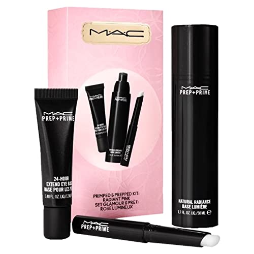 MAC, Set, H22 Primped & Prepped Kit, Radiant Pink, 3pc