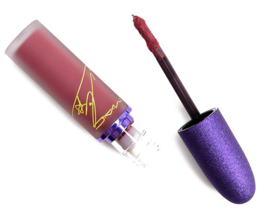 MAC, Lipstick Powder Kiss Liquid, Rhythm ‘N’ Roses, 0.17oz/5ml