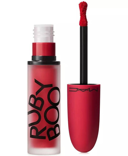 MAC, Lipstick Powder Kiss Liquid, Ruby Boo, 0.17oz/5ml