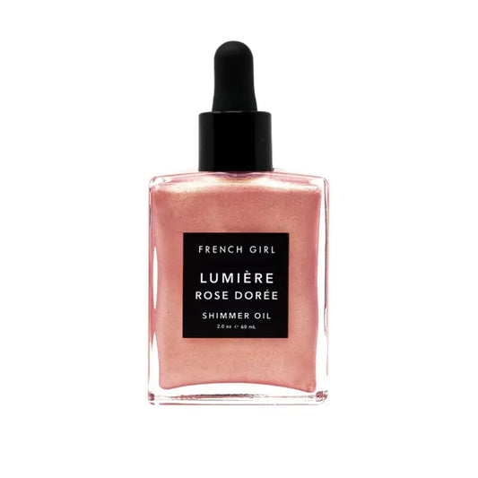 French Girl, Oil Lumiere Shimmer, Rose Doree, 2oz/60ml