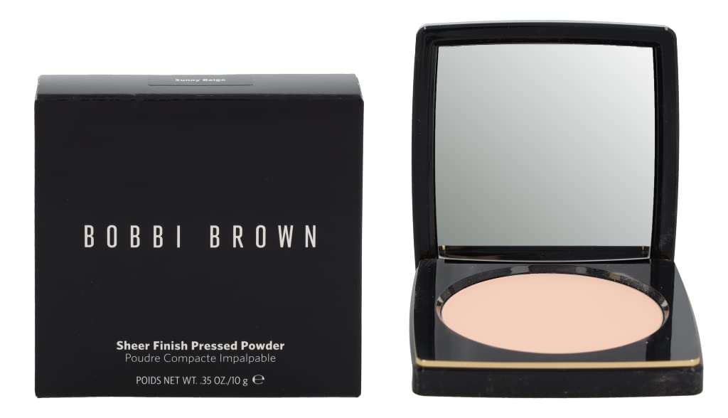 Bobbi Brown, Powder Sheer Finish Pressed, Sunny Beige, 0.31oz/9g