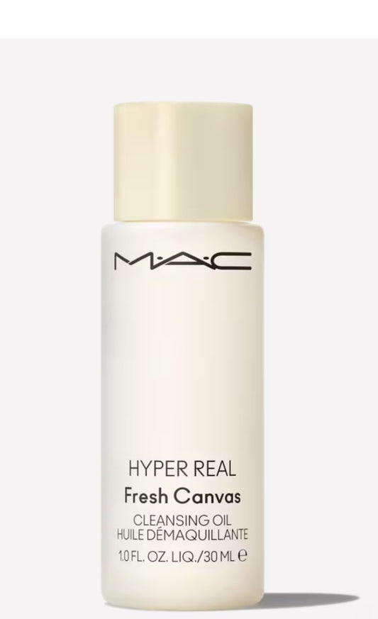 MAC, Cleanser Hyper Real Fresh Canvas Cleansing Oil, 1oz/30ml