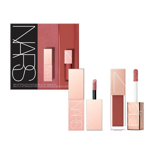 Nars, Set, Mini Afterglow Liquid Blush & Lip Shine Duo, Dolce Vita/Aragon, 2pc