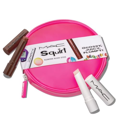 MAC, Set, Squirt Plumping Gloss Sticks Clear/Lower Cut, 2pc