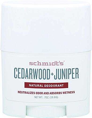 Schmidt's, Deodorant Stick, Cedarwood + Juniper, 0.7oz/19.8g