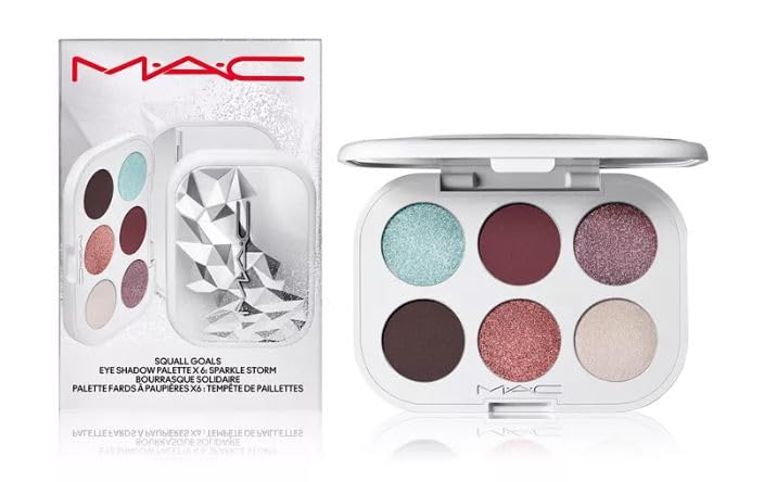 MAC, Palette Eyeshadow, Squall Goals, Sparkle Storm x6
