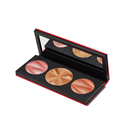 MAC, Palette Highlighter, Hypnotizing Holiday Step Bright Up, Medium/Deep x3