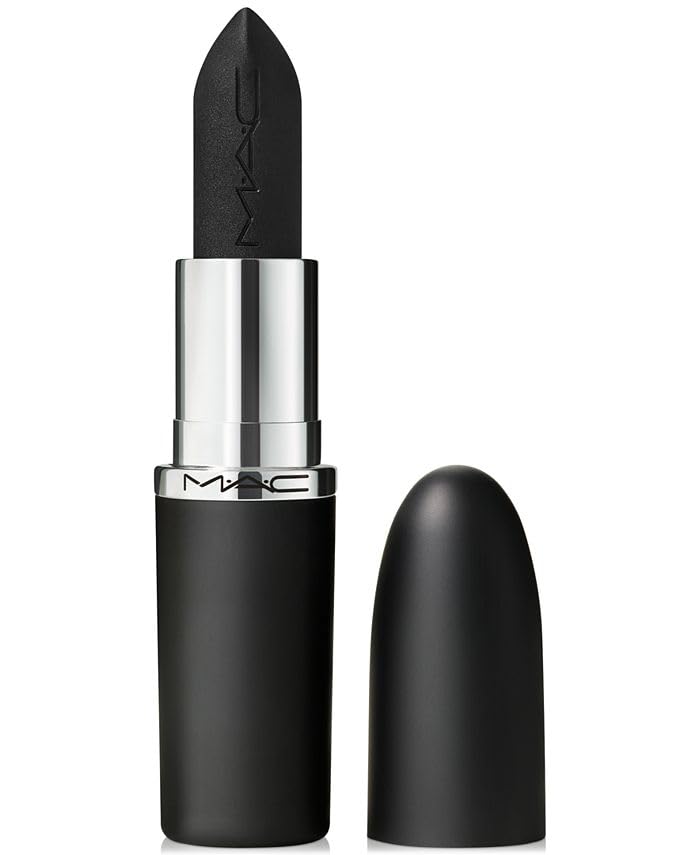 MAC, Lipstick Macximal Matte, Caviar, 0.12oz/3.5g