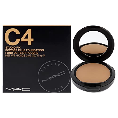 MAC, Foundation Studio Fix Powder Plus, C4, 0.52oz/15g