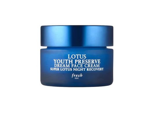 Fresh, Moisturizer Lotus Youth Preserve Dream Face Cream, 0.5oz/15ml