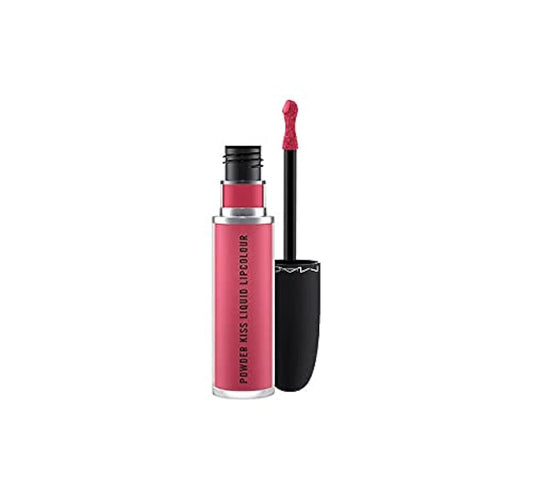 MAC, Lipstick Powder Kiss Liquid, Devoted To Chili, 0.17oz/5ml
