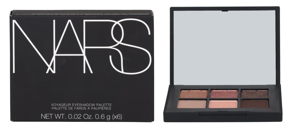 Nars, Palette Eyeshadow, Voyageur, Suede x6