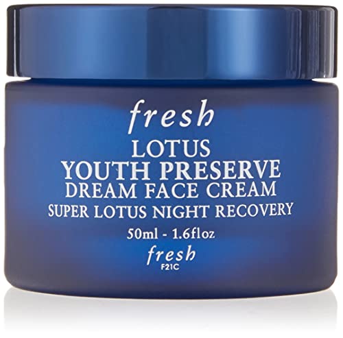 Fresh, Moisturizer Lotus Youth Preserve Dream Face Cream, 1.6oz/50ml
