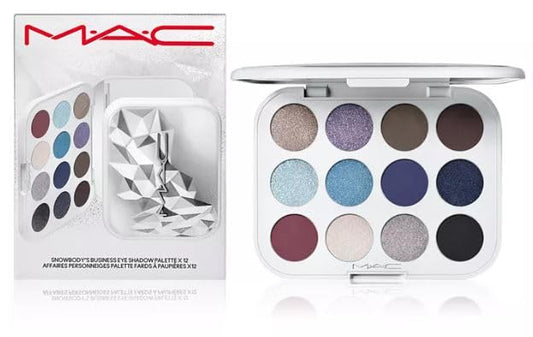 MAC, Palette Eyeshadow, Snowbody's Business x12