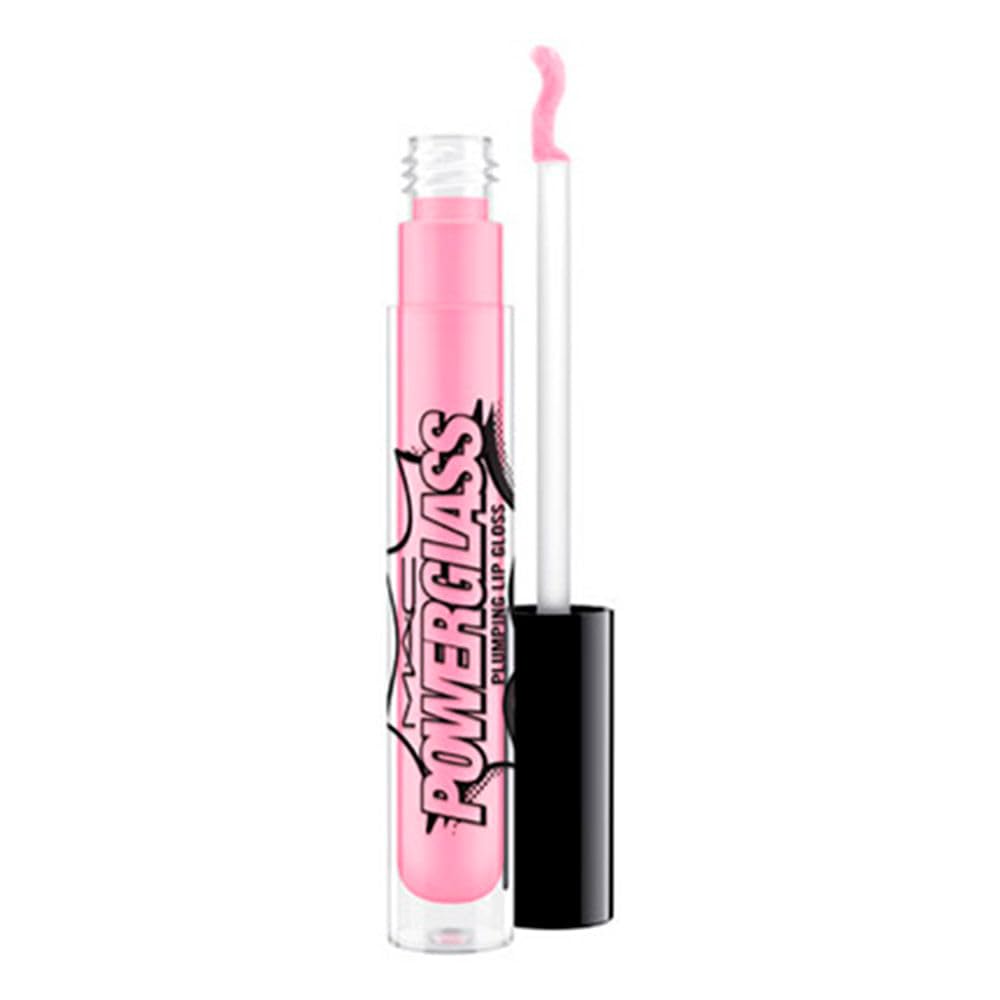 MAC, Lipgloss Powerglass Plumping, Can't Burst This Bubble, 0.09oz/2.8ml