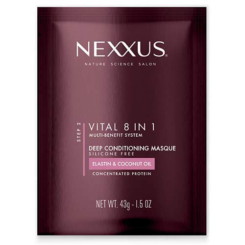 Nexxus, Mask Deep Conditioning, Elastin & Coconut Oil, 1.5oz/0.43g