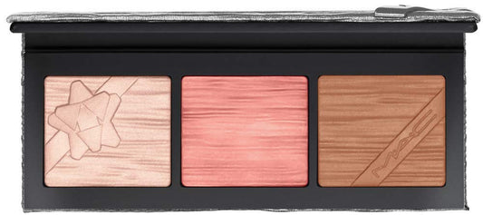 MAC, Palette Highlighter, Shiny Pretty Things Face Compact, Fair x3