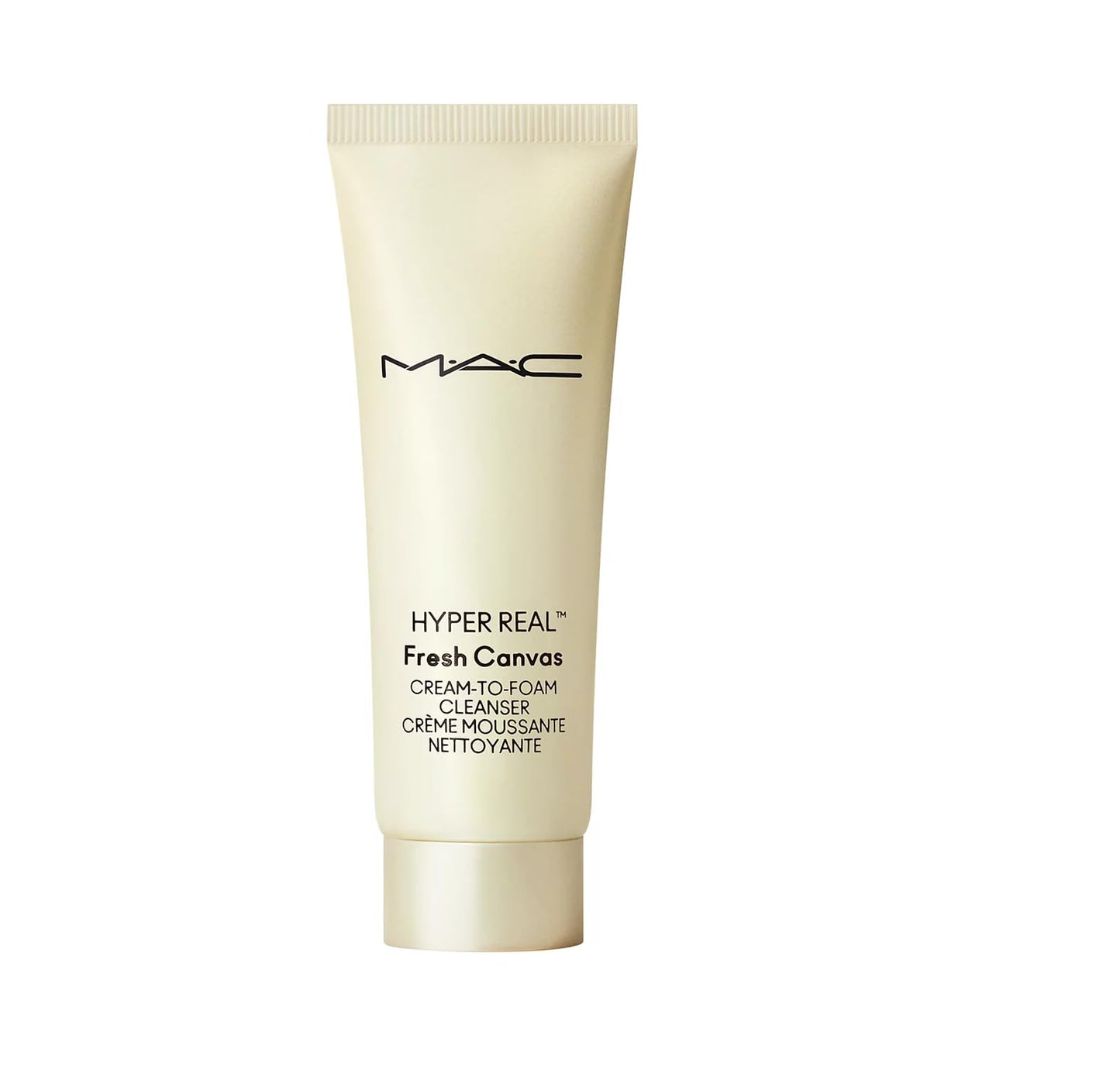 MAC, Cleanser Hyper Real Fresh Canvas Cream-To-Foam, 0.17oz/5ml
