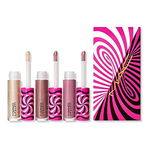 MAC, Set, H21 Tiny Tricks Mini Lipglass Trio, Cool, 3pc