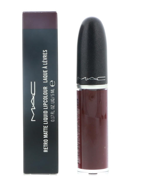 MAC, Lipstick Retro Matte Liquid, High Drama, 0.17oz/5ml