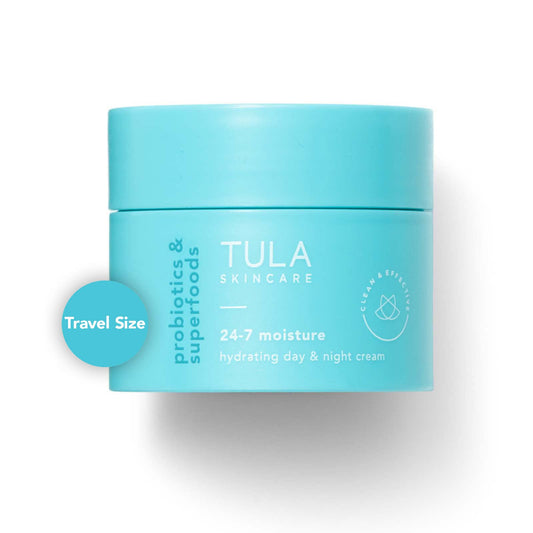 Tula, Moisturizer 24-7 Moisture Day & Night Cream, Tube, 0.5oz/14g