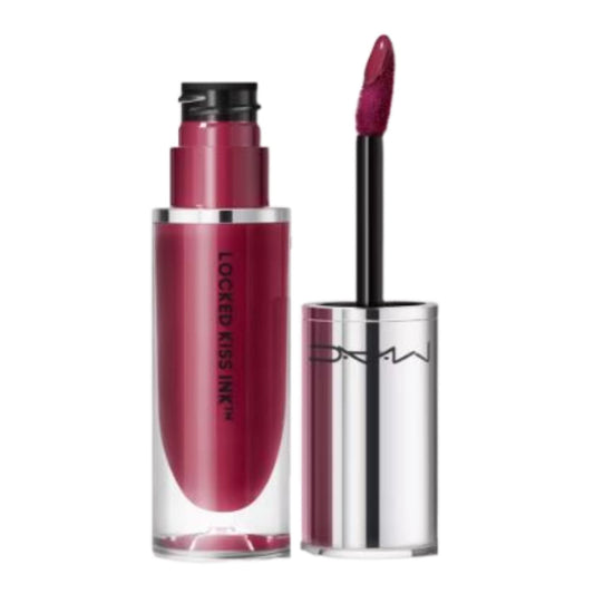 MAC, Lipstick Locked Kiss Ink Liquid, Vixen, 0.14oz/4ml