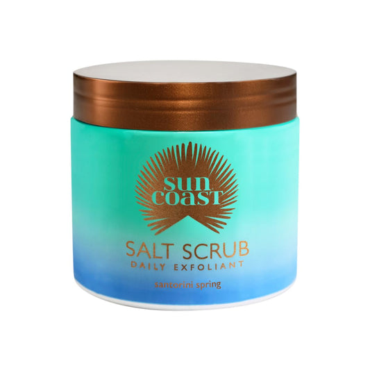 Sun Coast, Scrub Daily Exfoliant Salt, Santorini Spring, 22oz/624g