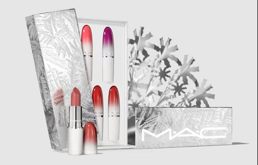 MAC, Set, H23 Frostbitten Kiss Lustreglass Lipstick, 5pc