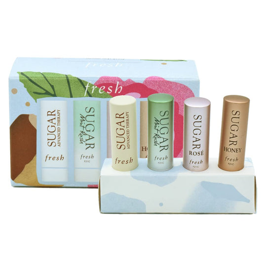 Fresh, Set, Color & Care Lip Kit, 4pc